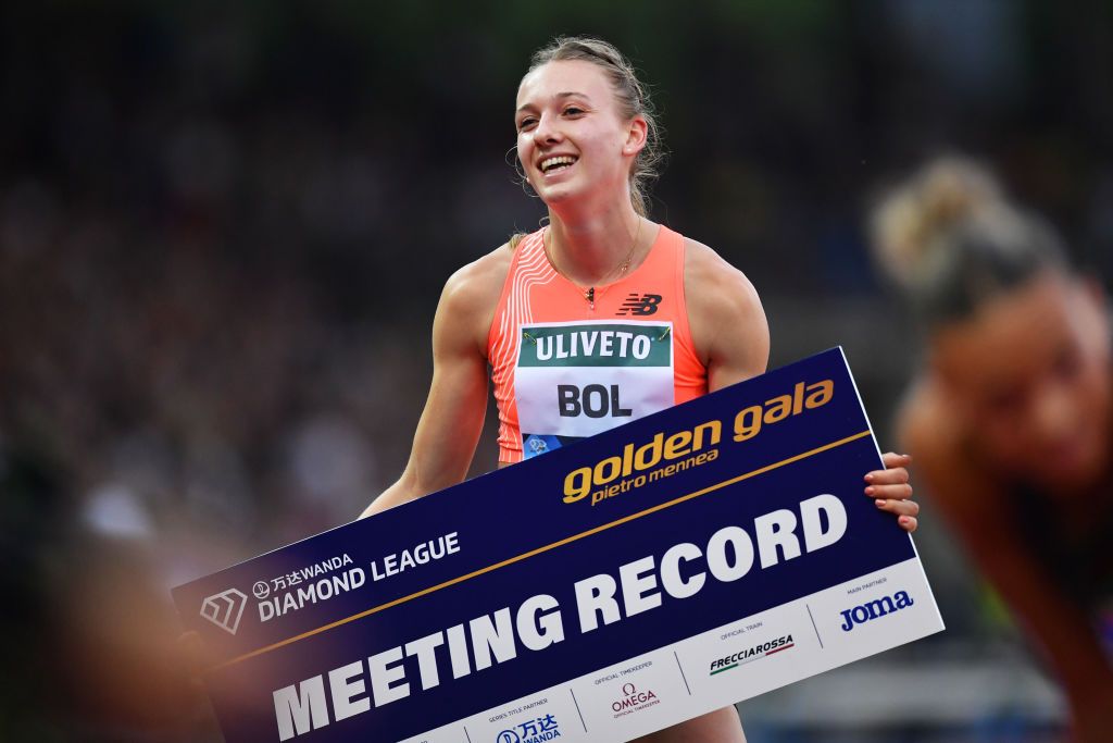 Femke Bol Diamond League Rome 2023