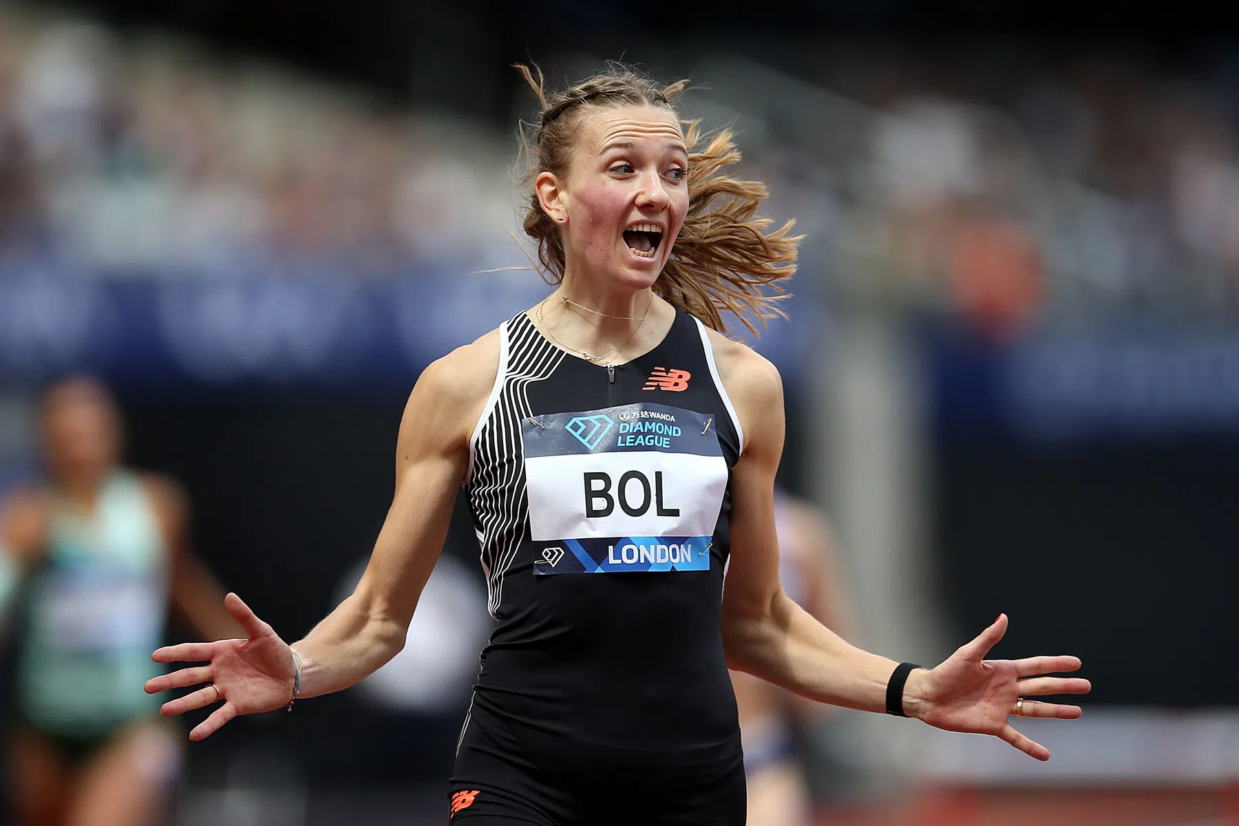Femke Bol European Record Diamond League London