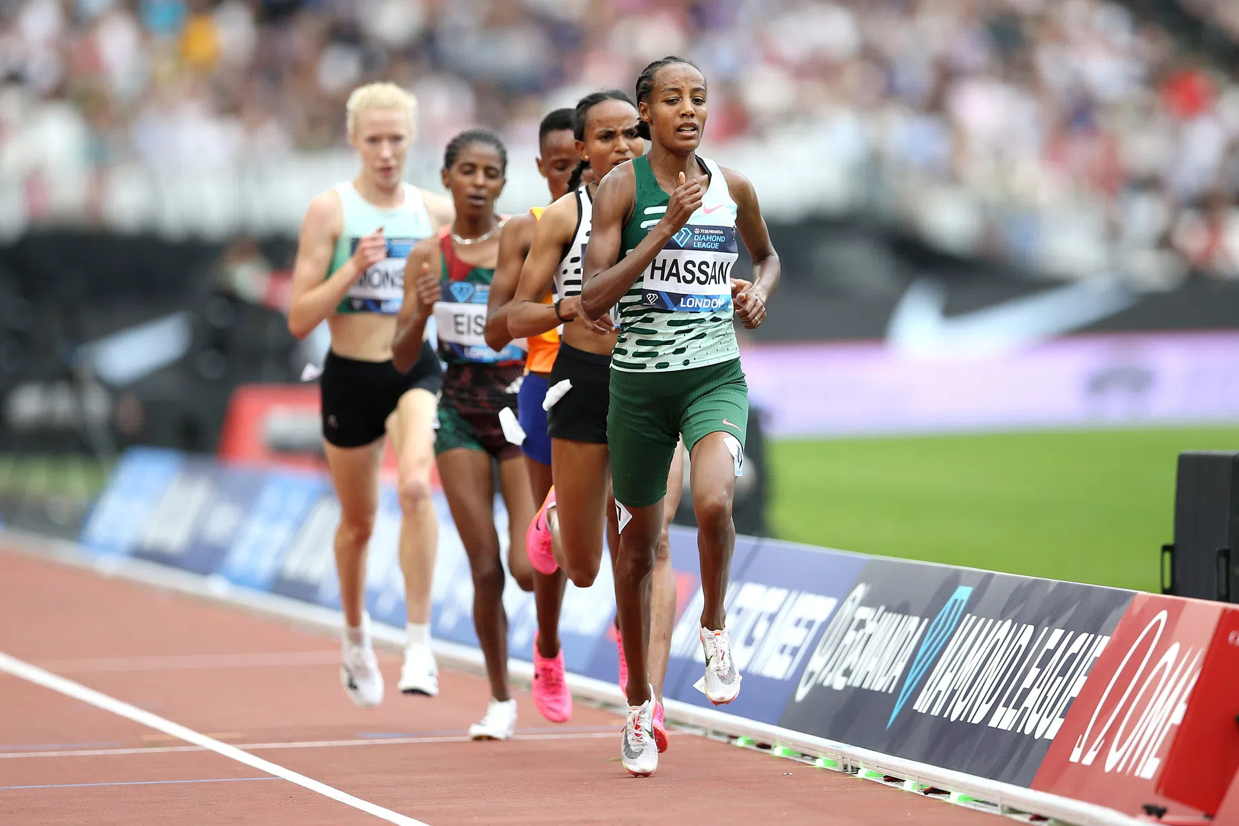 Sifan Hassan Europees record 5.000 meter