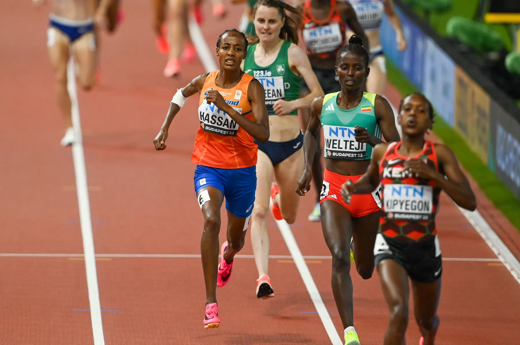 Sifan Hassan brons 1500 meter boedapest