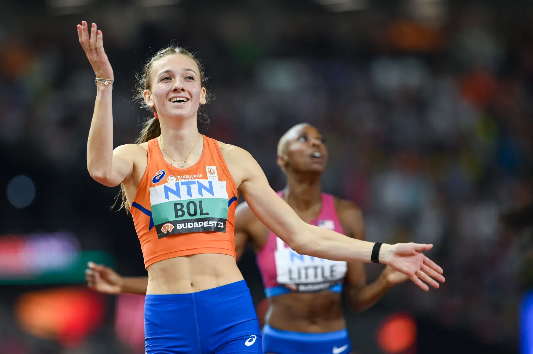 Femke Bol Wereldkampioen