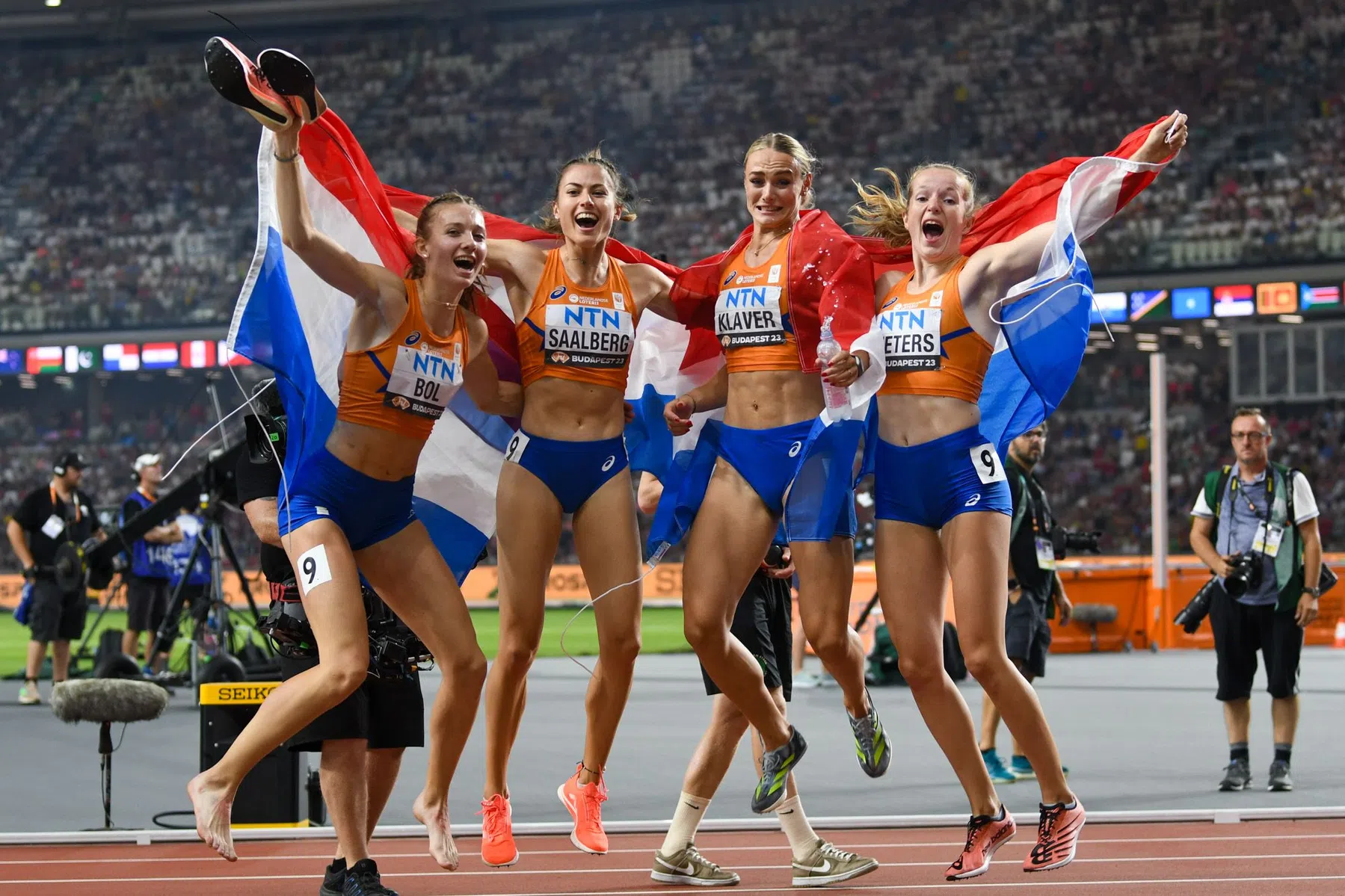 Wereldkampioen 4x400 estafette
