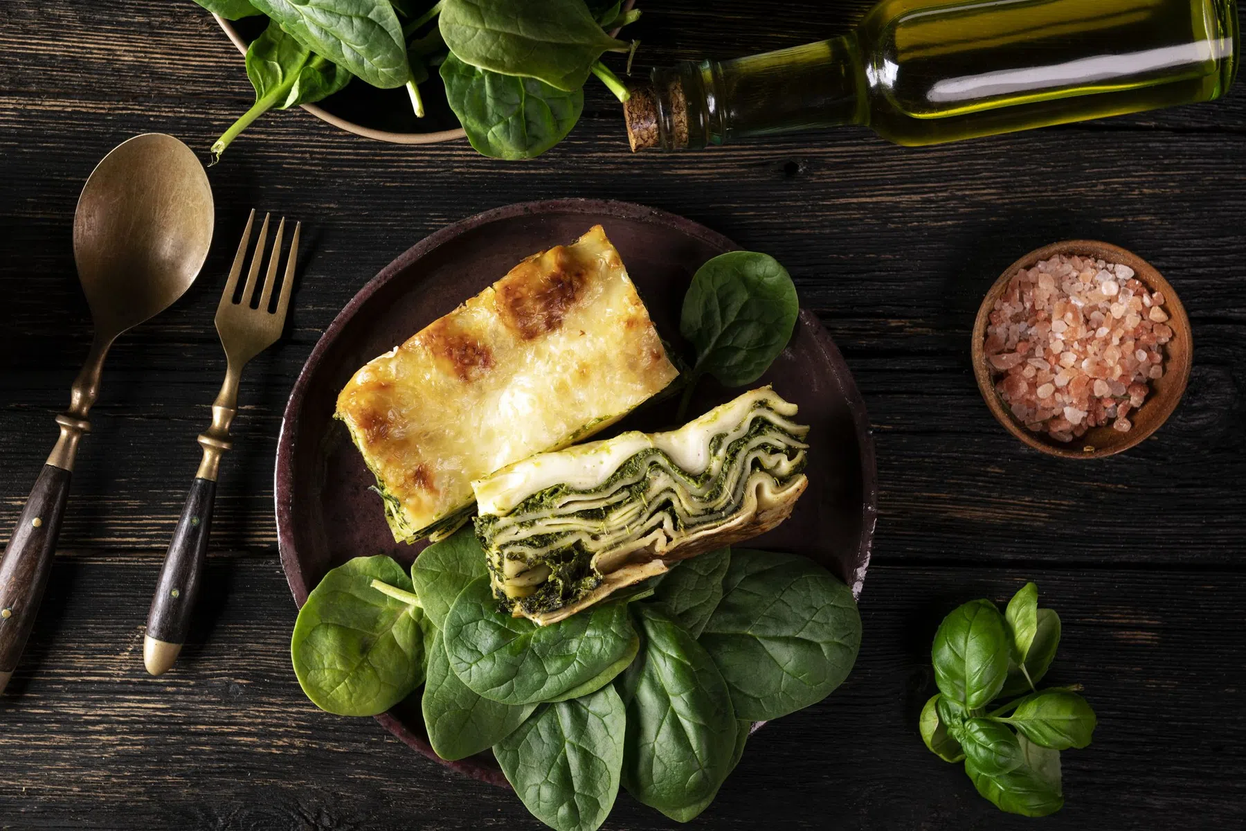 lasagne spinazie zalm