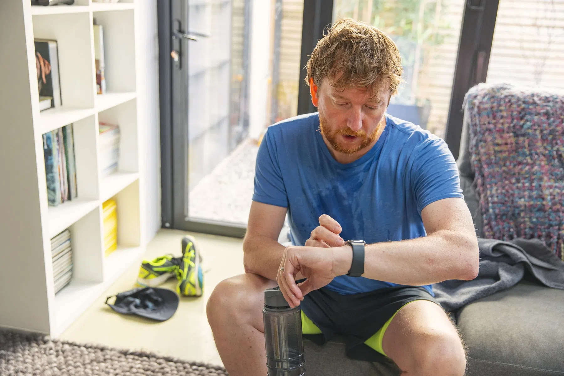 sporthorloge schoonmaken