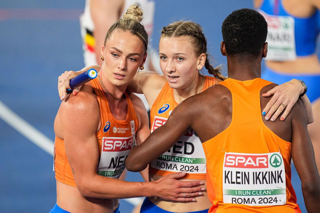 Femke Bol, Lieke Klaver, Isaya Klein Ikkink