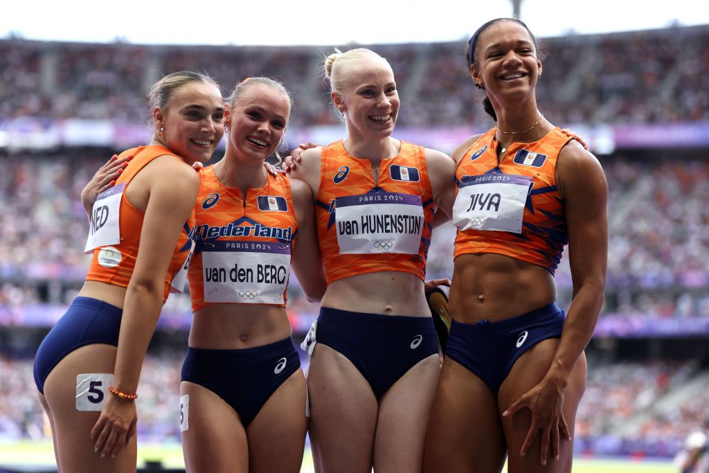 estafette vrouwen 4x100 finale