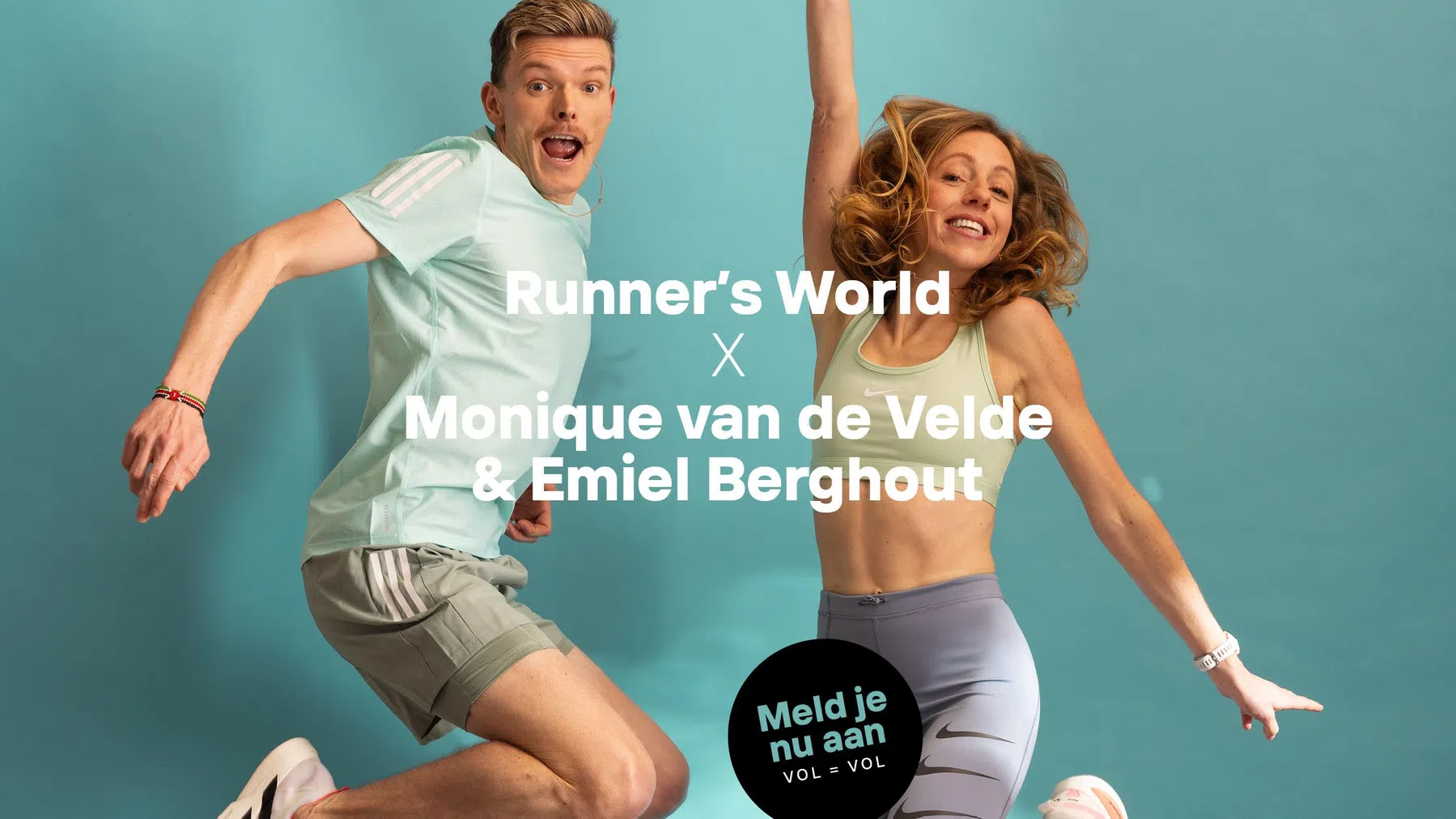 Event Runner's World X Monique van de Velde en Emiel Berghout
