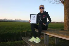 Thumbnail for article: Wereldrecord dagelijks een marathon lopen Hilde Dosogne officieel erkend
