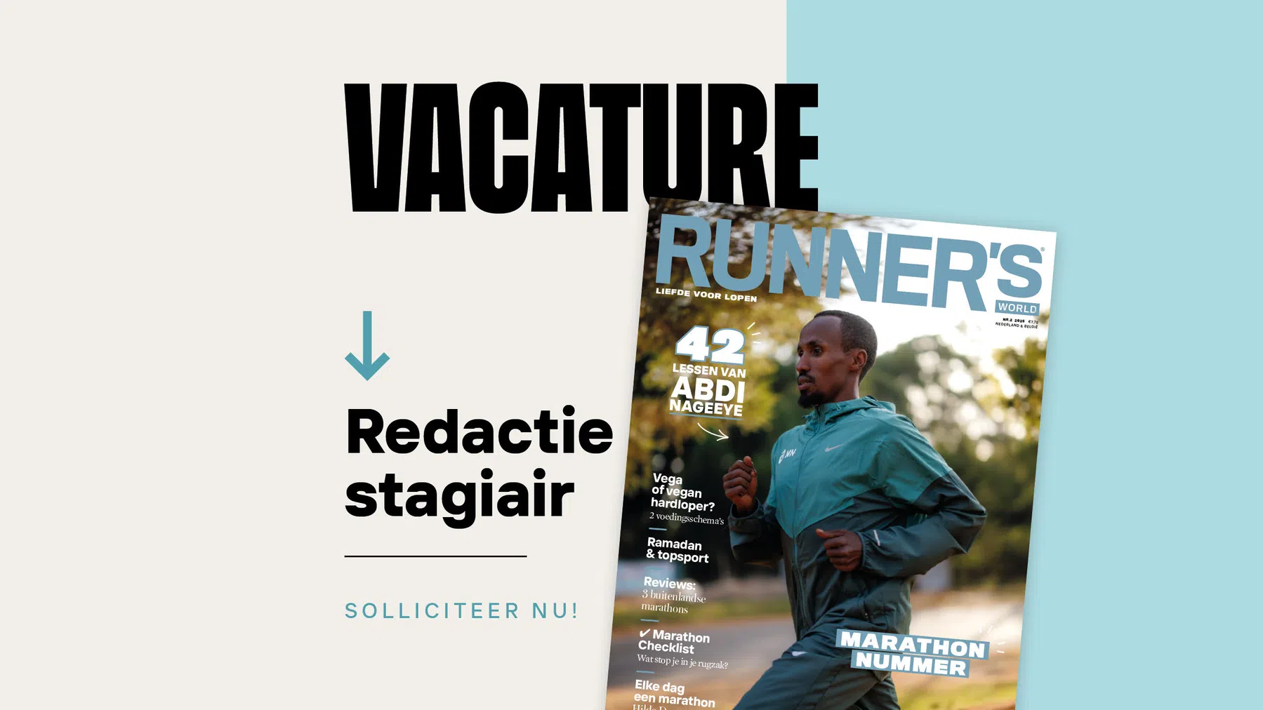 Vacature: Runner's World zoekt redactiestagiair