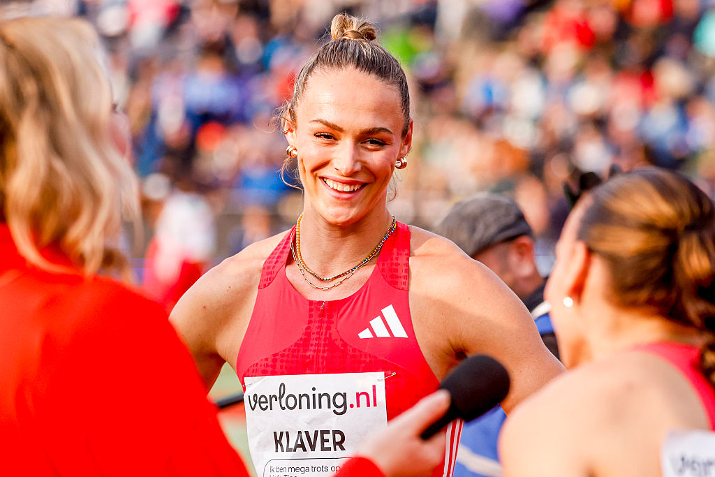 Lieke Klaver verbaasd 200 meter FBK Games
