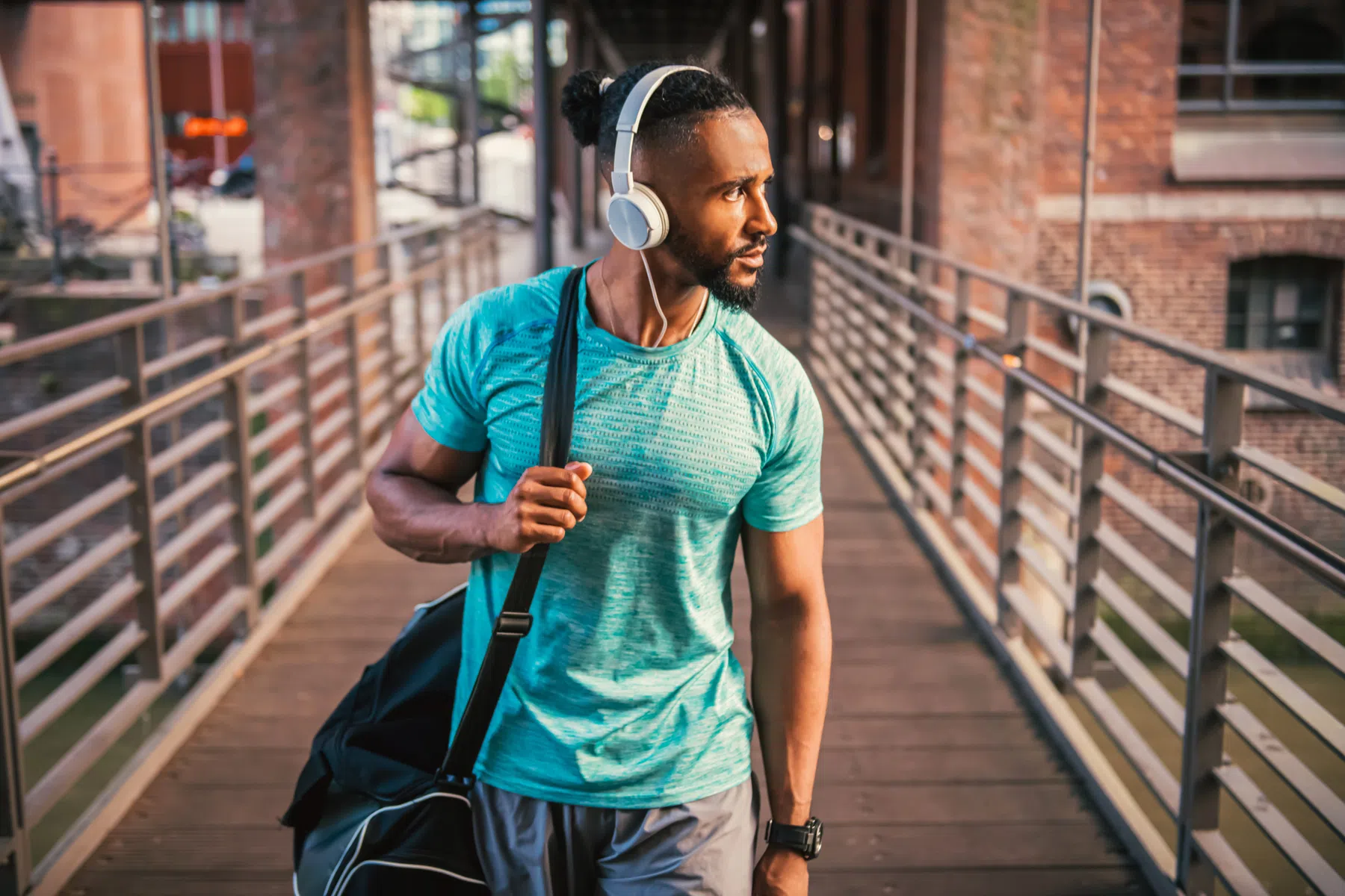 de tas van een HYROX-atleet