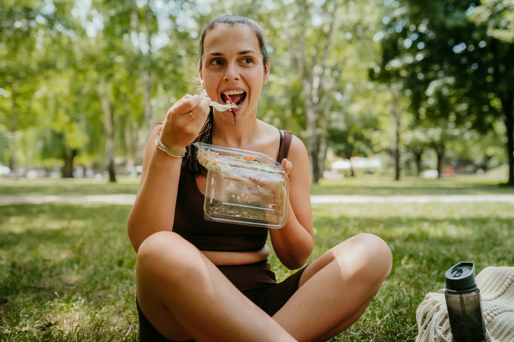 Hoe eet je nu overdag als je 's avonds een wedstrijd loopt?