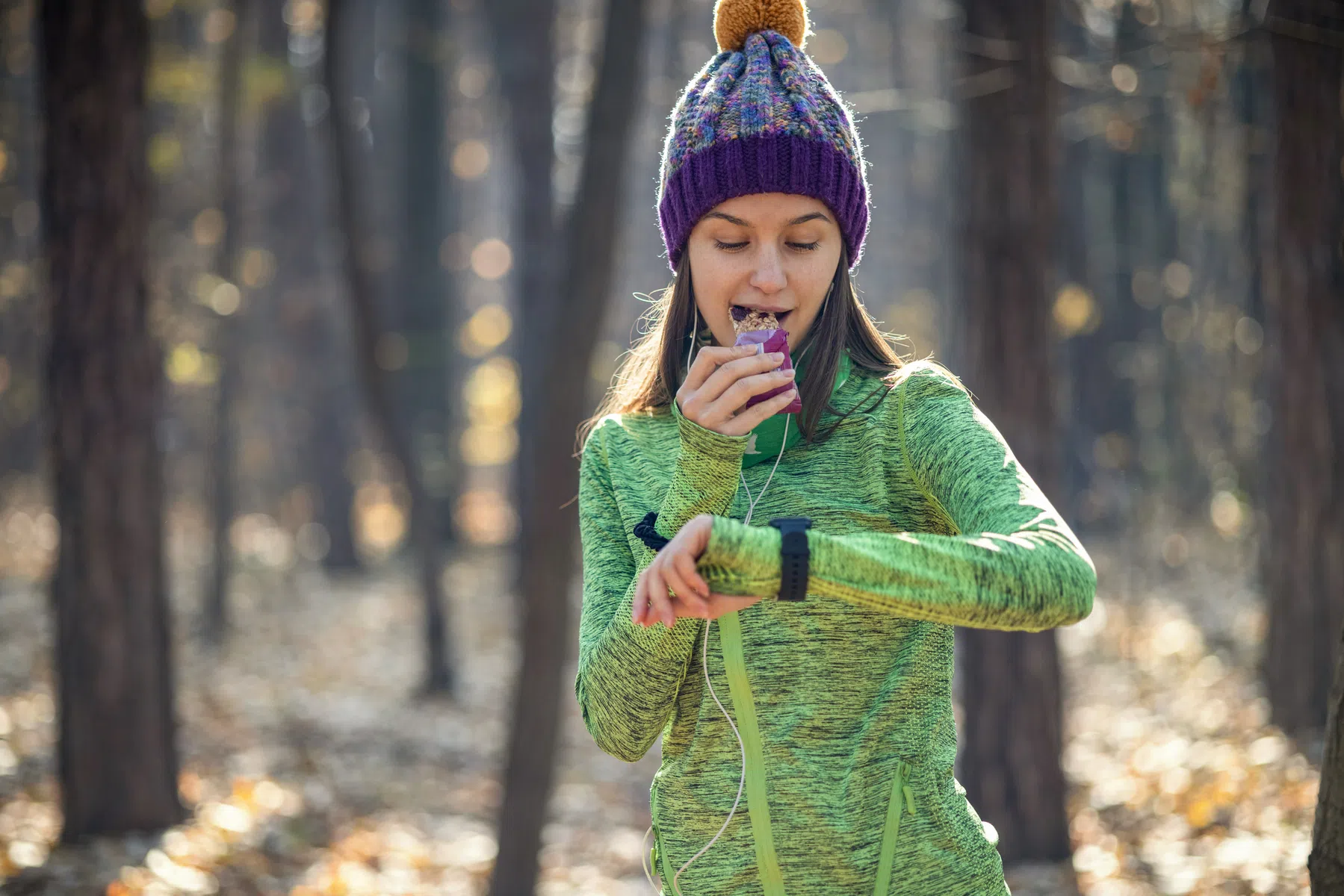 Kun je een halve marathon lopen op sportrepen van de drogist?
