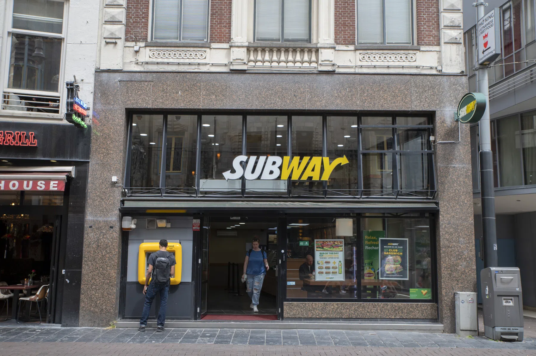 kilometer hardlopen Subway sandwich verbranden