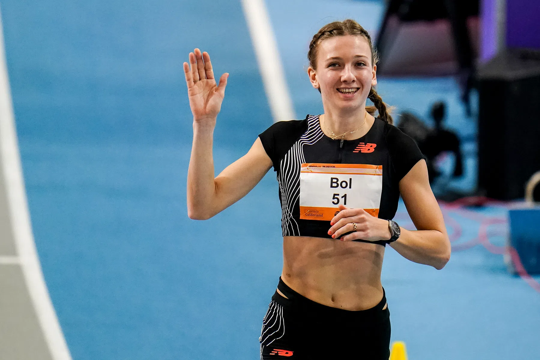 Femke Bol Nederlands indoorrecord 800 meter Metz