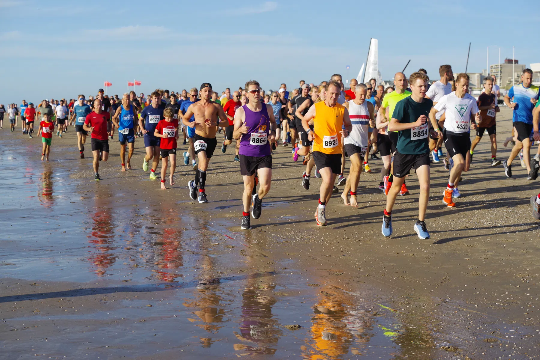 Strandlopen Noordwijk