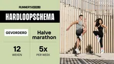 Thumbnail for article: Hardloopschema halve marathon (12 weken): 5x per week hardlopen voor gevorderden