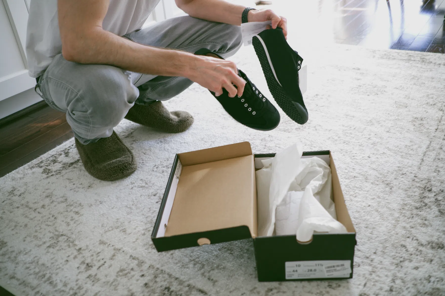 Mannen kopen meer hardloopschoenen dan vrouwen