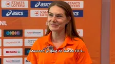 Maureen Koster over EK medaillekansen: 'Ik moet afrekenen met de Europese top'